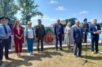 На воинском захоронении в д.Погостище Лиозненского района состоялось перезахоронение останков семи защитников Отечества