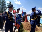 На воинском захоронении в д.Погостище Лиозненского района состоялось перезахоронение останков семи защитников Отечества