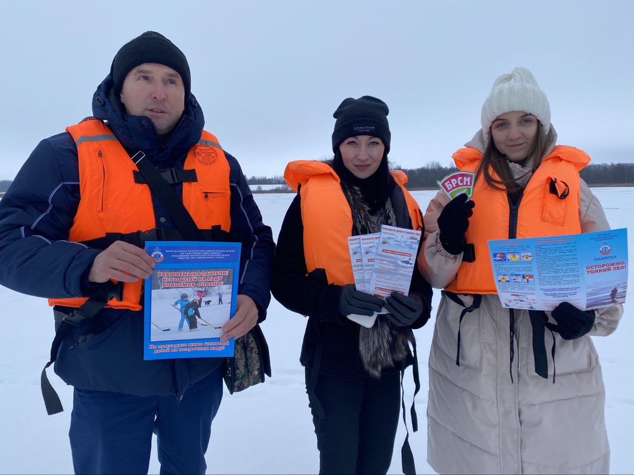 Профилактический рейд во водоемам Лиозненского района провели ОСВОД и активисты БМОО