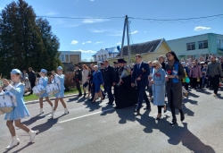 В Лиозно состоялся торжественный митинг, посвящённый 77-й годовщине Великой Победы!