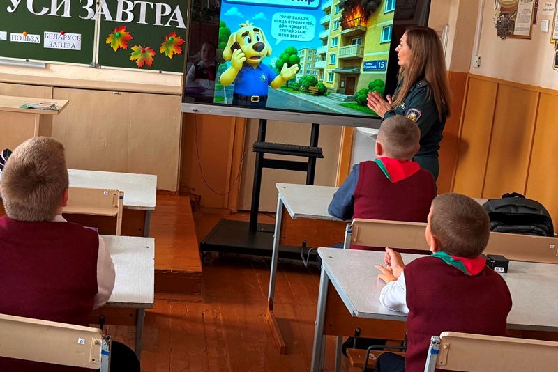Спасатели привезли безопасность в Крынки и Добромысли