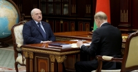 Встреча с Председателем Президиума НАН Беларуси Владимиром Гусаковым