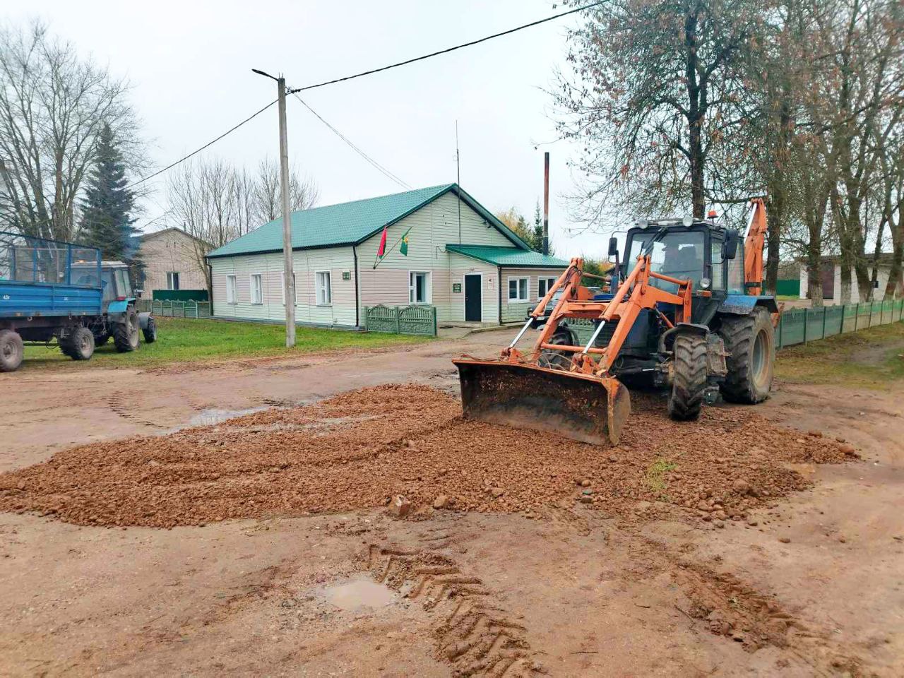В Крынковском сельсовете продолжаются мероприятия по наведению порядка в населенных пунктах в Год благоустройства