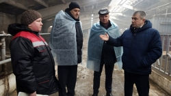 Министр сельского хозяйства и продовольствия посетил ГП «Выдрея»