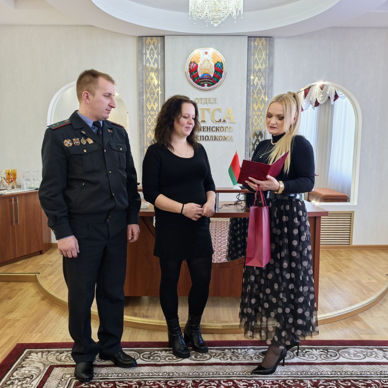 В красивую дату 26.02.2026 в отделе загс Лиозненского райисполкома зарегистрировано рождение ребенка!