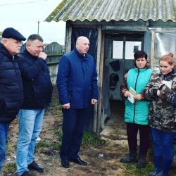 Прошла выездная коллегия управления по сельскому хозяйству и продовольствию Лиозненского райисполкома