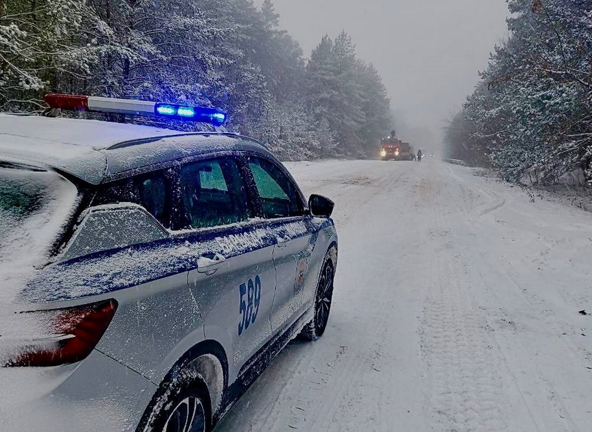 ГАИ Витебской области усилила контроль в условиях неблагоприятной погоды