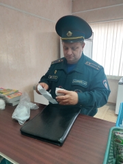Рейдовые мероприятия на объектах реализации средств обеспечения пожарной безопасности и пожаротушения в сентябре