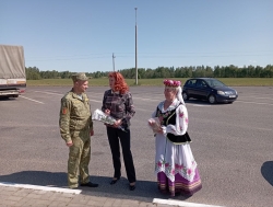 В Лиозненском районе поздравили пограничников с Днём пограничной службы