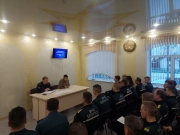 Дмитрий Андронов принял участие в Едином Дне информирования в Лиозненском райотделе по ЧС