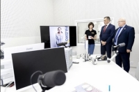 Александр Субботин и Владимир Терентьев приняли участие в открытии новой студии "Радио Витебск"