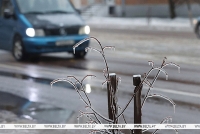 ГАИ в гололед призывает участников движения к повышенному вниманию и осторожности