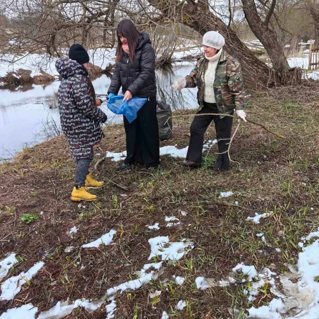 Участие в республиканском субботнике