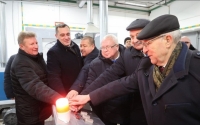 Модернизированный цех по переработке льна открыли на заводе в Дубровно