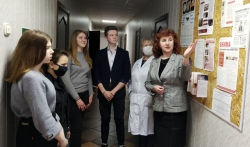 Учащиеся агрокласса СШ №1 г.п. Лиозно посетили районную ветеринарную станцию