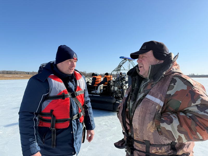 «Пиранья» патрулирует водоемы Лиозненского района