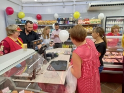 В Лиозно открылся новый магазин "Мясная лавка"