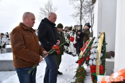 В Лиозненском районе прошли праздничные мероприятия, посвящённые 105-летию Вооружённых Сил Республики Беларусь и Дню защитников Отечества «МУЖЕСТВО, ЧЕСТЬ, ОТВАГА».