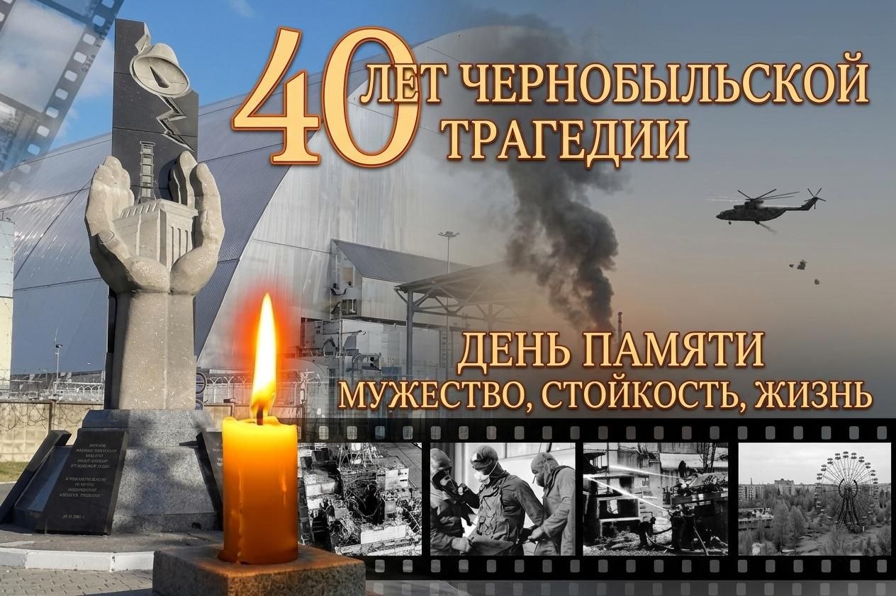 40 лет назад мир изменился навсегда - на Чернобыльской атомной электростанции произошла крупнейшая техногенная катастрофа в истории человечества
