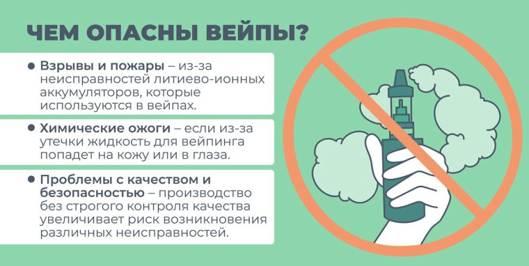 О негативном влиянии электронных сигарет на организм человека