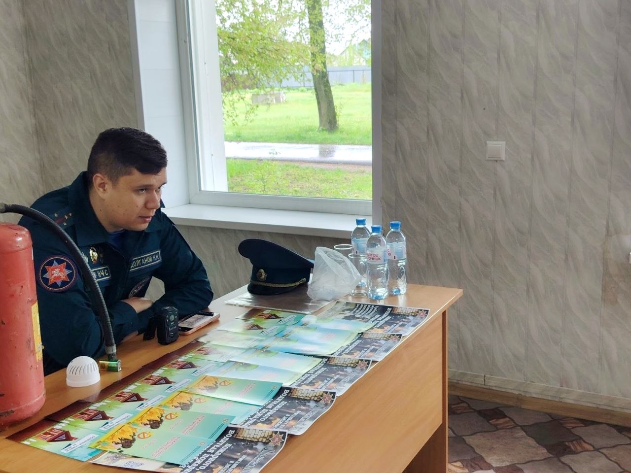 На предприятии "Лиозно - Лен" состоялось совещание по предотвращению  чрезвычайных ситуаций по пожарной ситуации