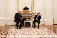 Лукашенко на переговорах с Путиным: мы все преодолеем, надо немного времени