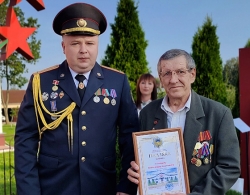 В Лиозно прошло торжественное мероприятие, посвященное Дню образования Лиозненского РОВД (фотофакт)