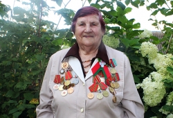 Участница Великой Отечественной войны, жительница аг. Крынки отпраздновала юбилей