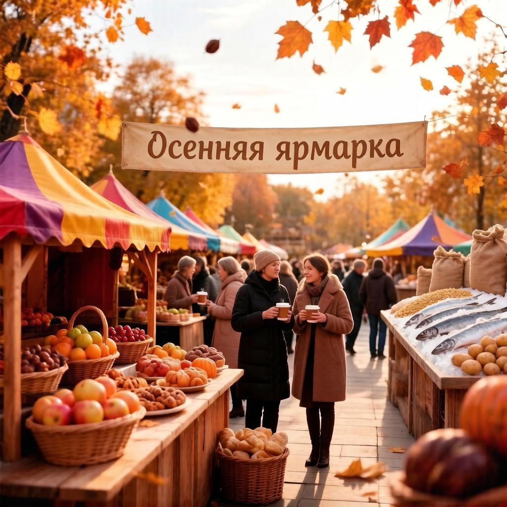 Золотая осень на ярмарке в Лиозно! Приходите 9 и 10 октября на ярмарку!