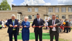 В Лиозно открылась инклюзивная детская игровая площадка